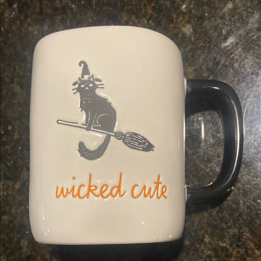 Raw Dunn Wicked Cute Witch Cat Halloween inspired Mug - Picture 9 of 9